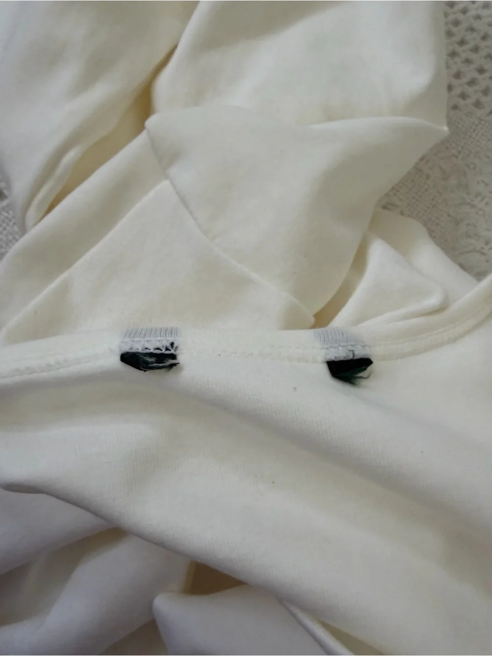 Polo by Ralph Lauren Off-White Crewneck Long Sleeve Top - Picture 6 of 6